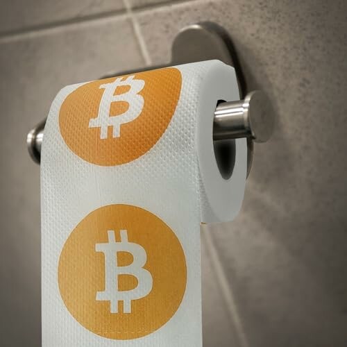 Grappig Bitcoin Toiletpapier